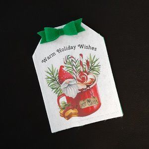 Hot Chocolate Packet Gift Bags Set of 6